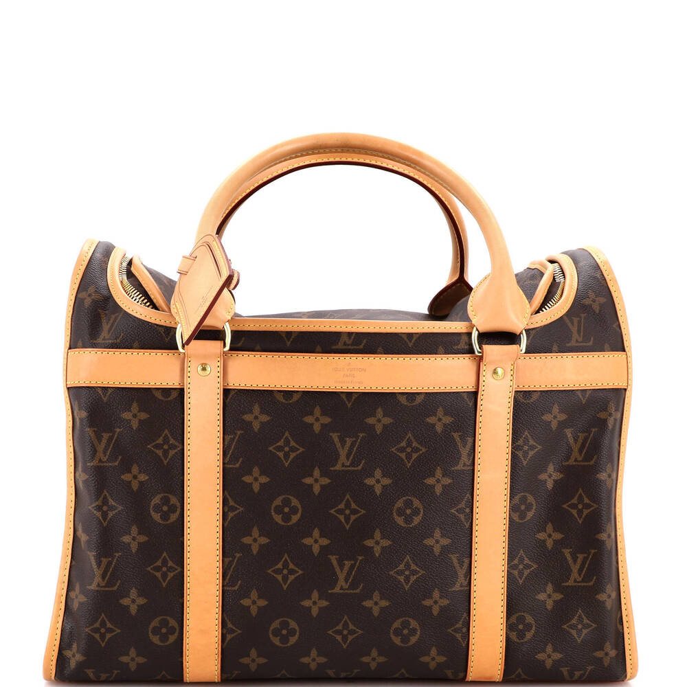 Louis Vuitton 40 Dog Carrier Bag Monogram Canvas